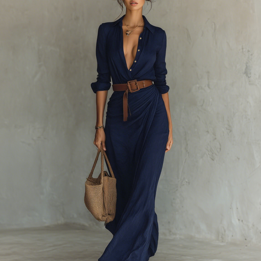Triana | Vestido largo casual