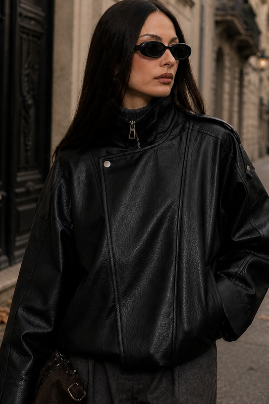 Soraya | Chaqueta efecto piel