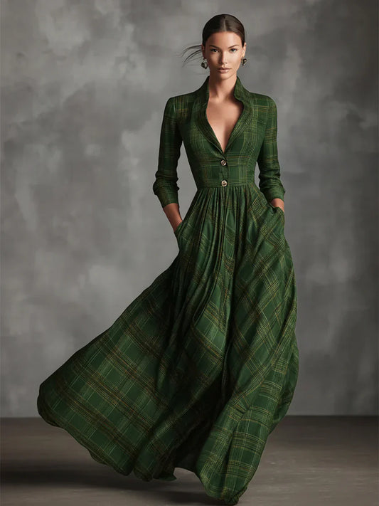 Diana | Vestido largo contemporáneo