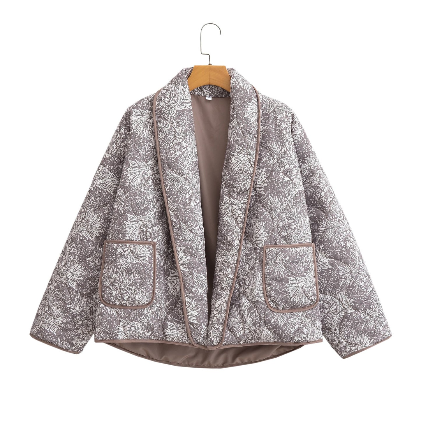 Carla | Chaqueta acolchada estampada