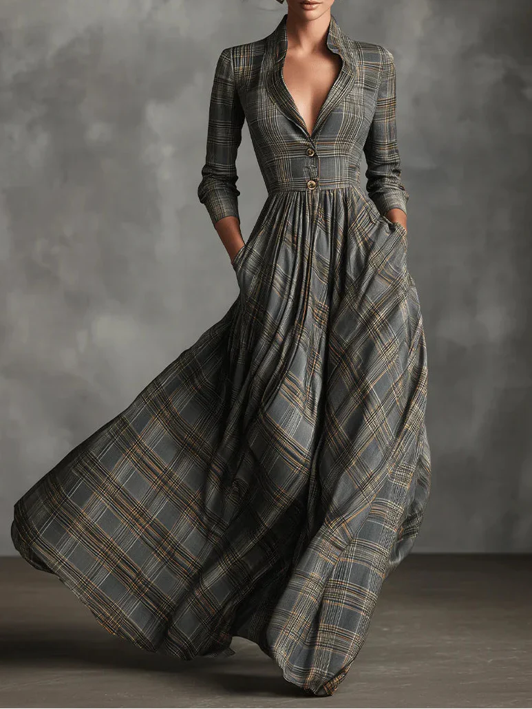 Diana | Vestido largo contemporáneo
