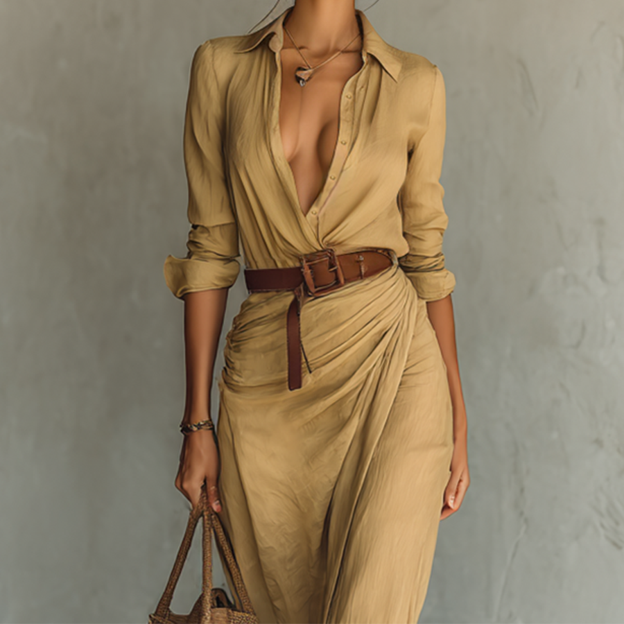 Triana | Vestido largo casual