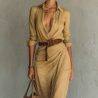Triana | Vestido largo casual