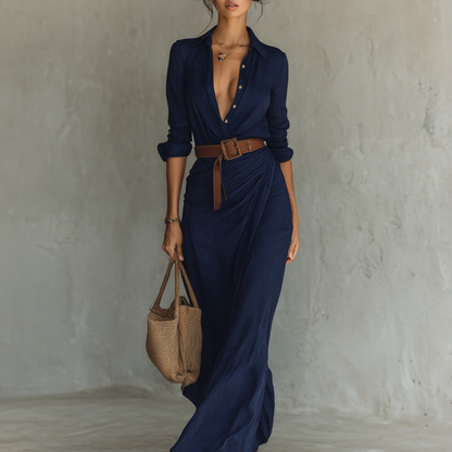 Triana | Vestido largo casual