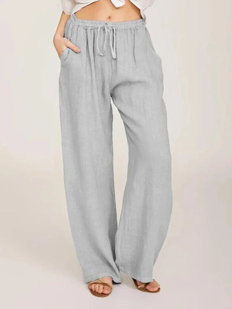 Valeria | Pantalón de Lino Fluido