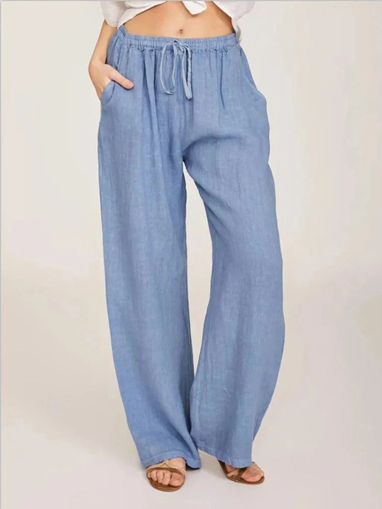 Valeria | Pantalón de Lino Fluido