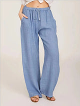 Valeria | Pantalón de Lino Fluido