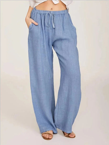Valeria | Pantalón de Lino Fluido