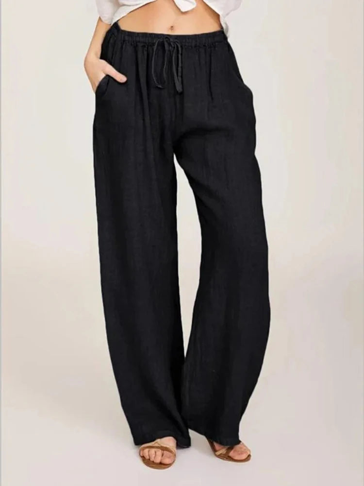 Valeria | Pantalón de Lino Fluido