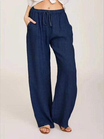 Valeria | Pantalón de Lino Fluido
