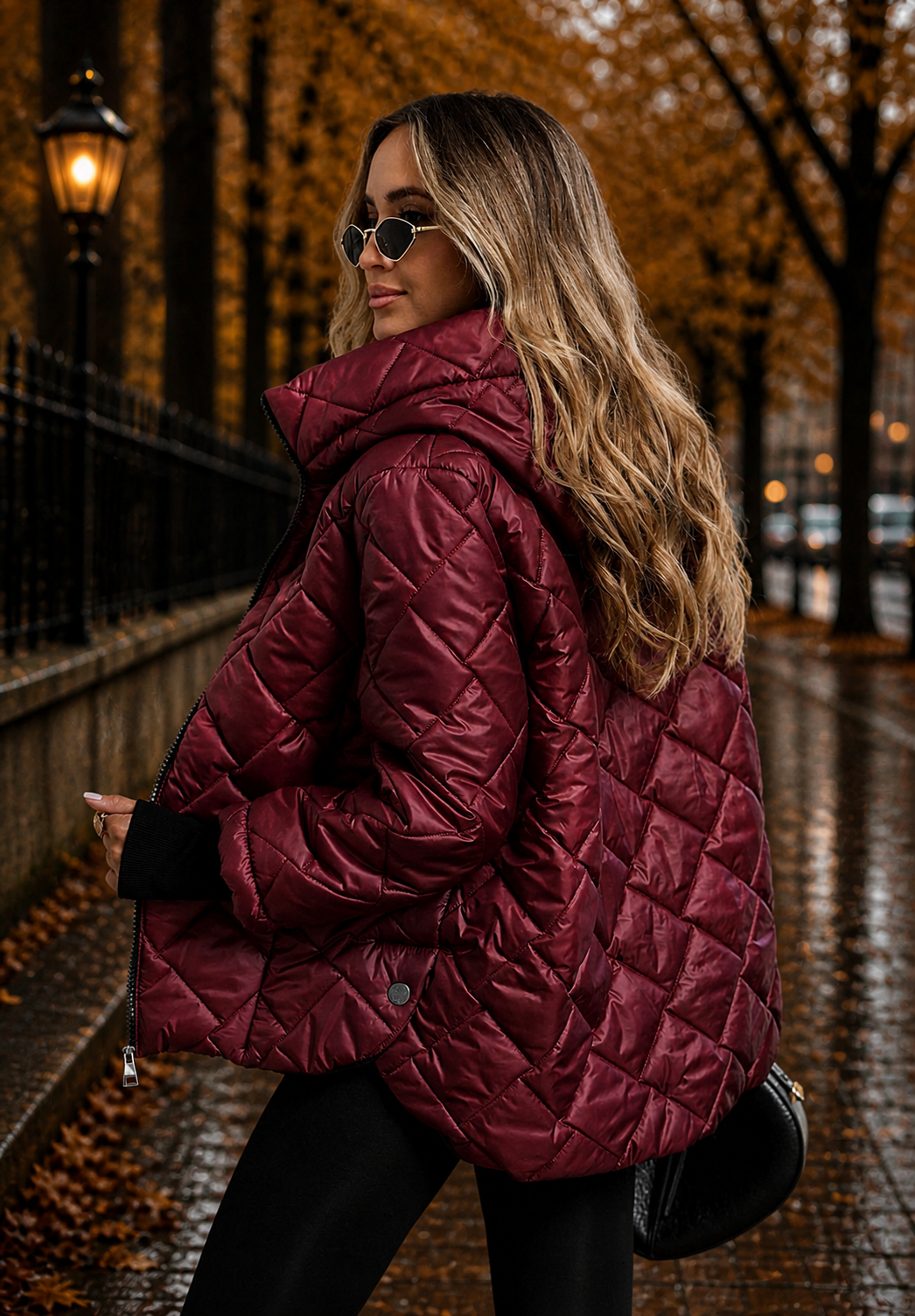 Sonia I Chaqueta cálida con capucha