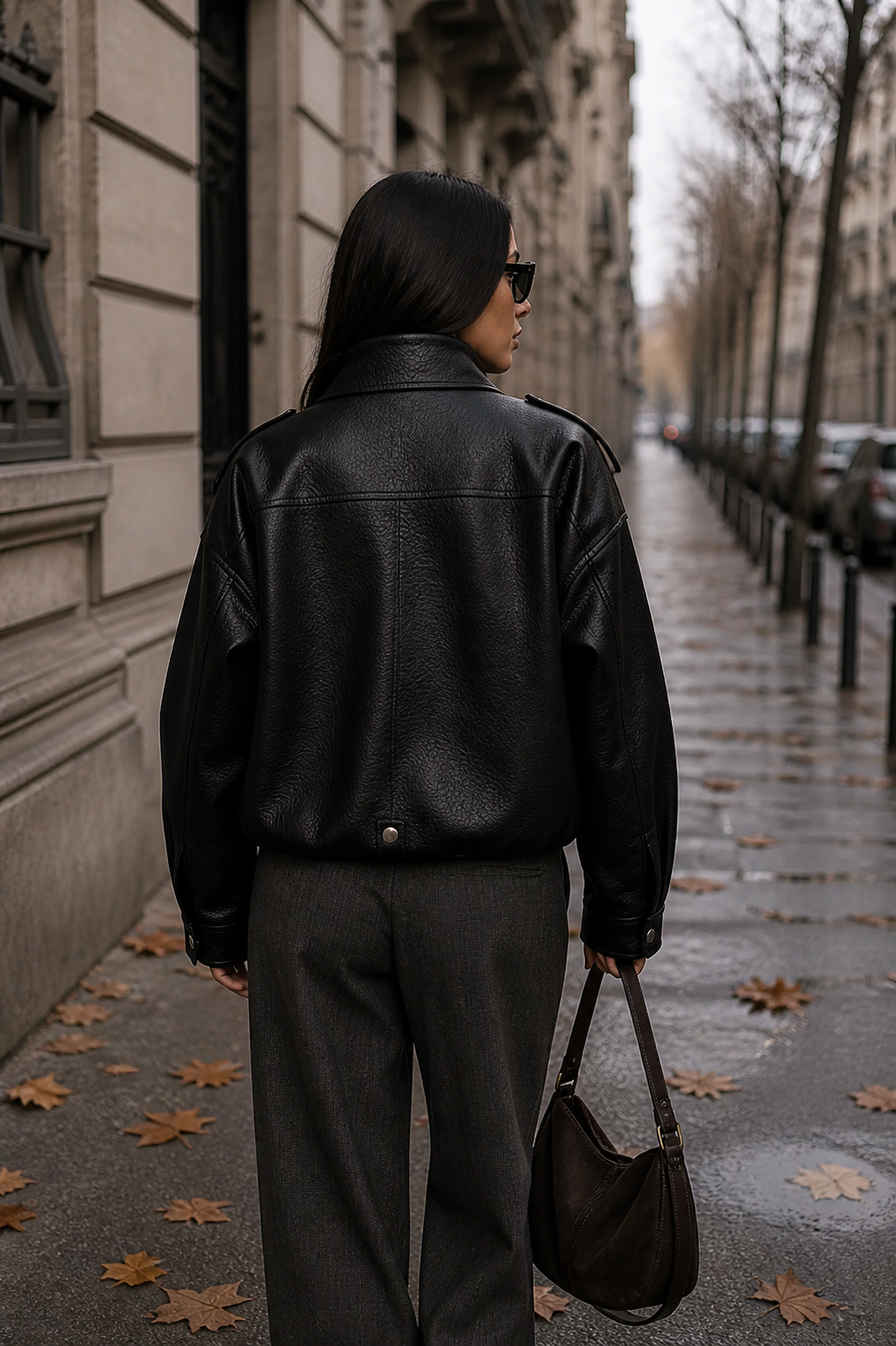 Soraya | Chaqueta efecto piel