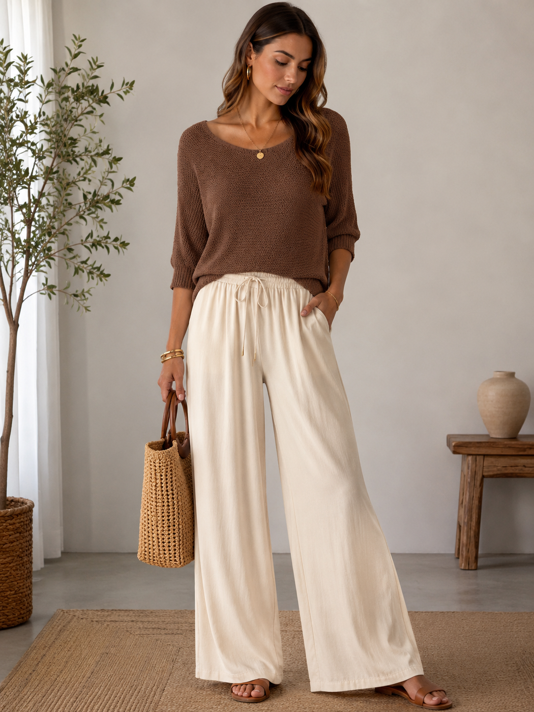 Clara | Jersey de punto oversize para mujer