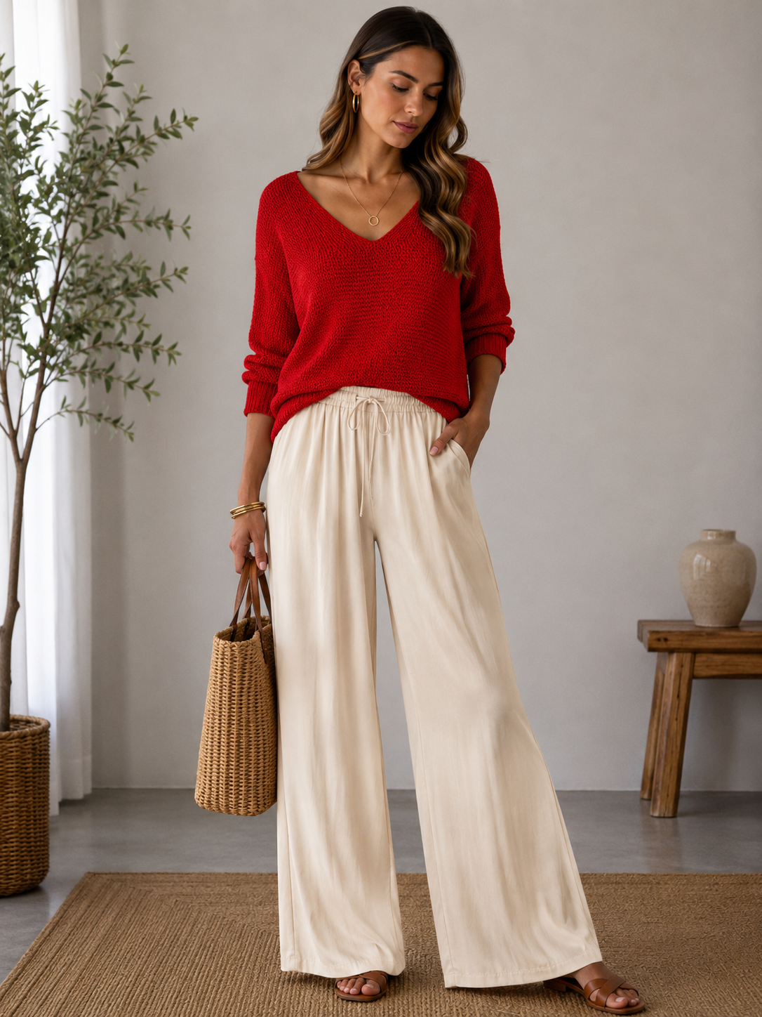 Clara | Jersey de punto oversize para mujer