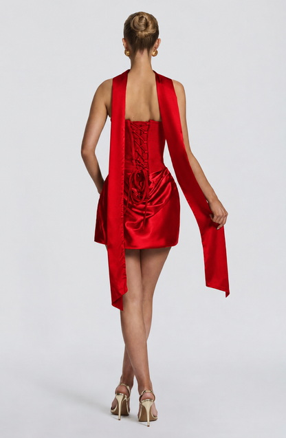 Valentina | Vestido mini elegante palabra de honor