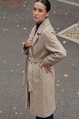 Leire | Abrigo oversized cinturón