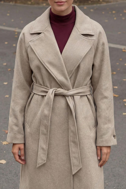 Leire | Abrigo oversized cinturón