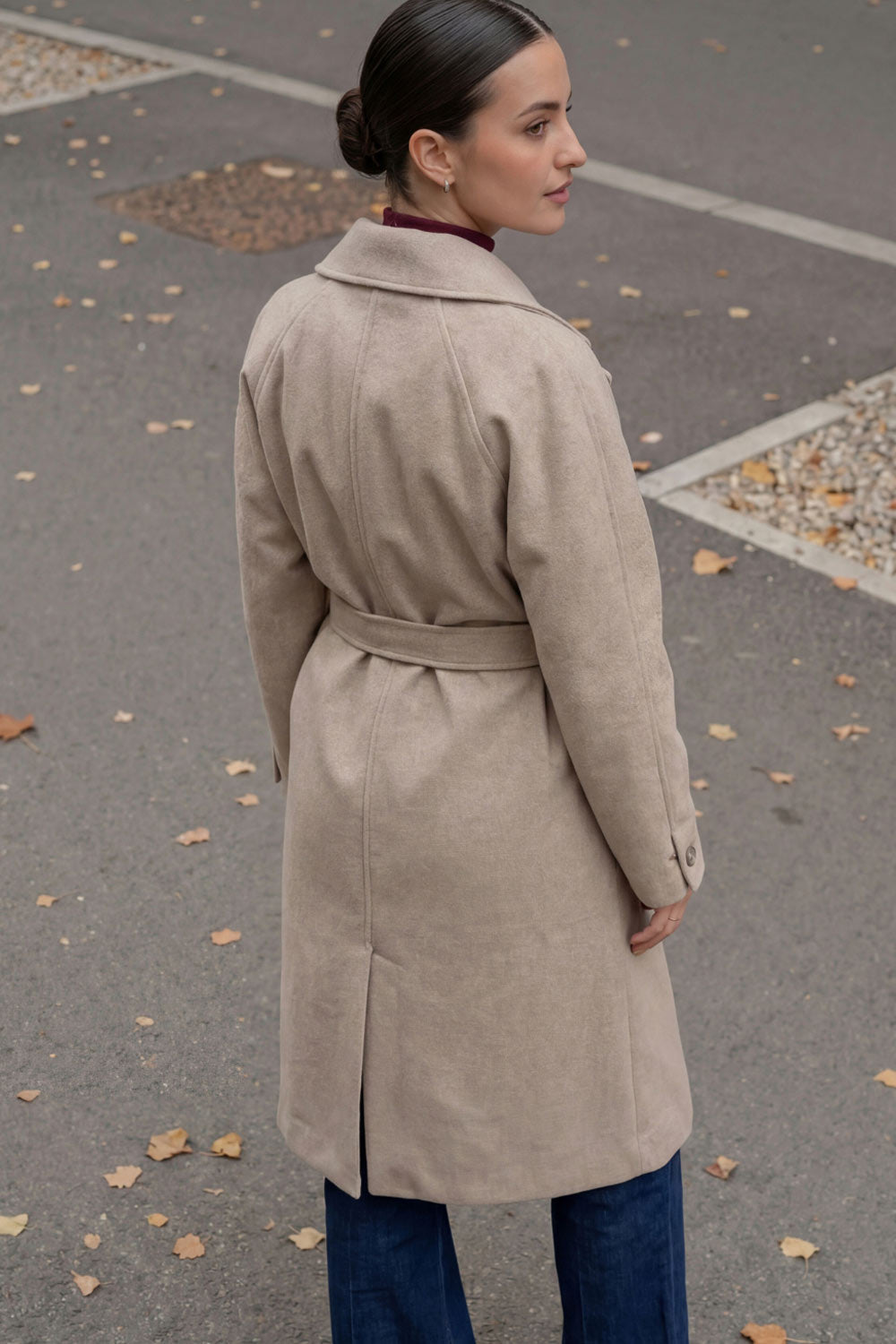Leire | Abrigo oversized cinturón