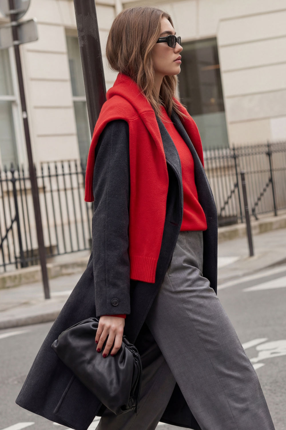 Lara | Abrigo oversized cinturón