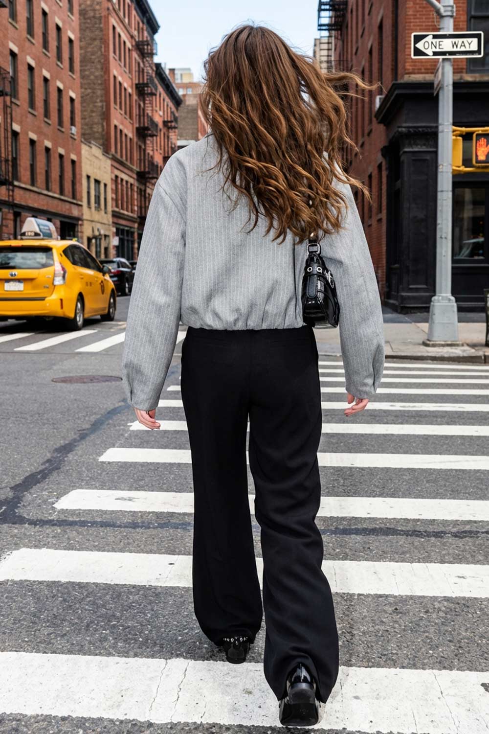 Alba | Chaqueta Lowden de rayas