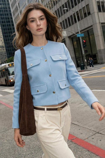 Cristina | Chaqueta  bolsillos