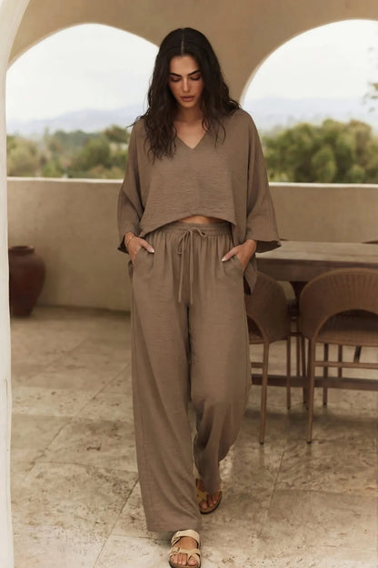 Sonia | Pantalón fluido resorte