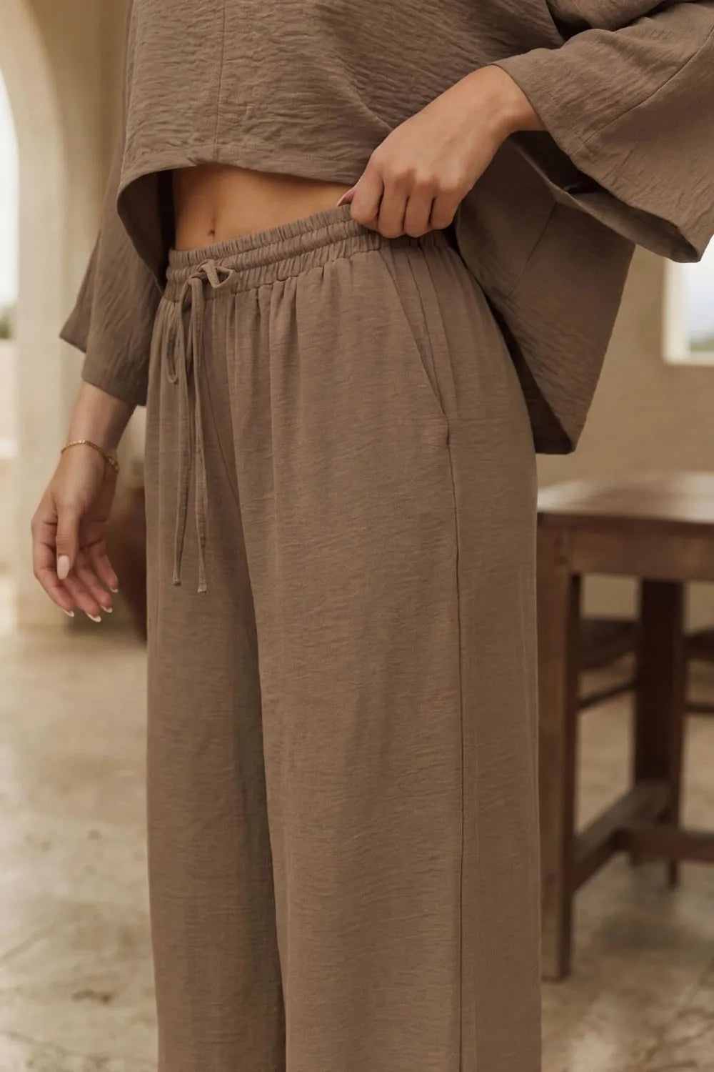 Sonia | Pantalón fluido resorte
