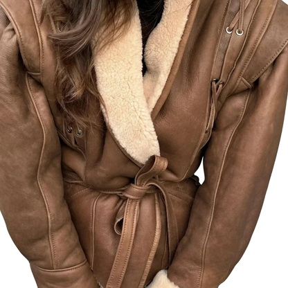 Emma | Chaqueta con efecto pelo