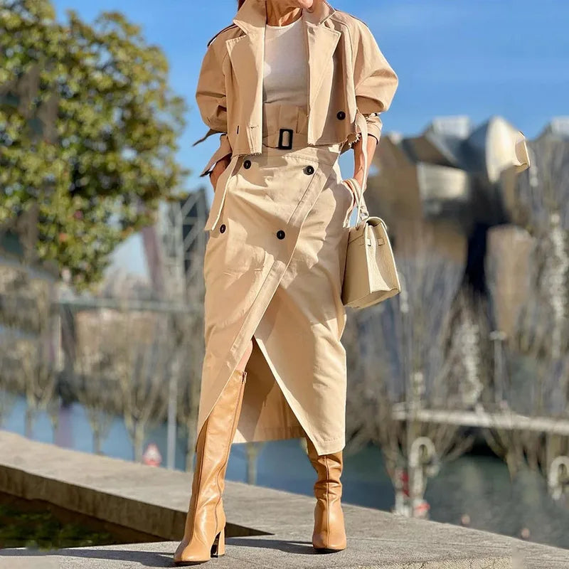 María | Conjunto Elegante de Dos Piezas
