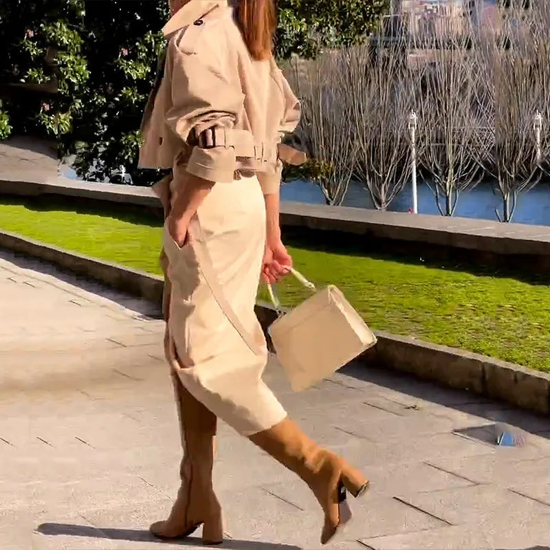 María | Conjunto Elegante de Dos Piezas