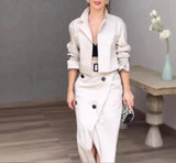 María | Conjunto Elegante de Dos Piezas