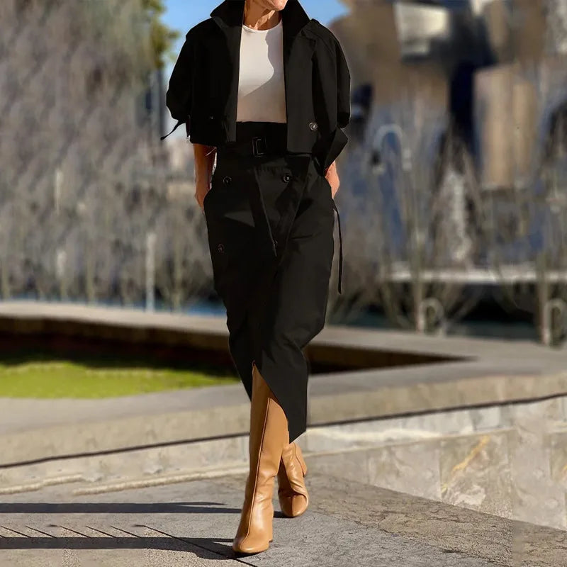 María | Conjunto Elegante de Dos Piezas