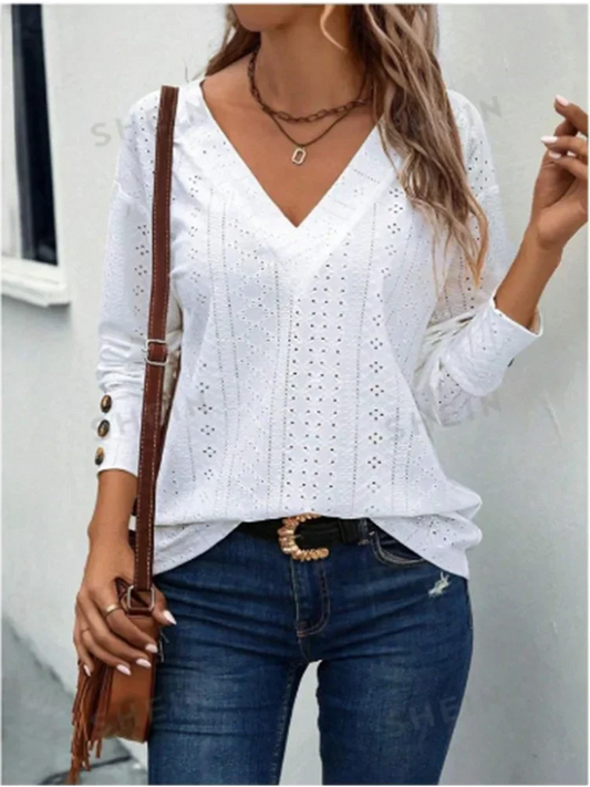 Carmen | Top de encaje elegante