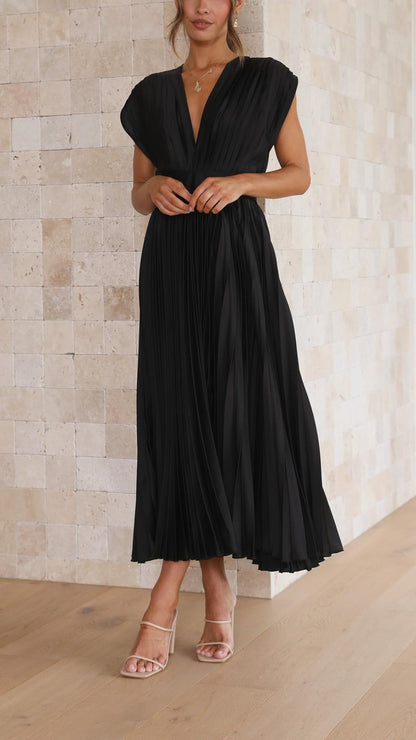 Martina  | Elegante vestido plisado