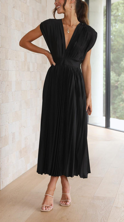 Martina  | Elegante vestido plisado