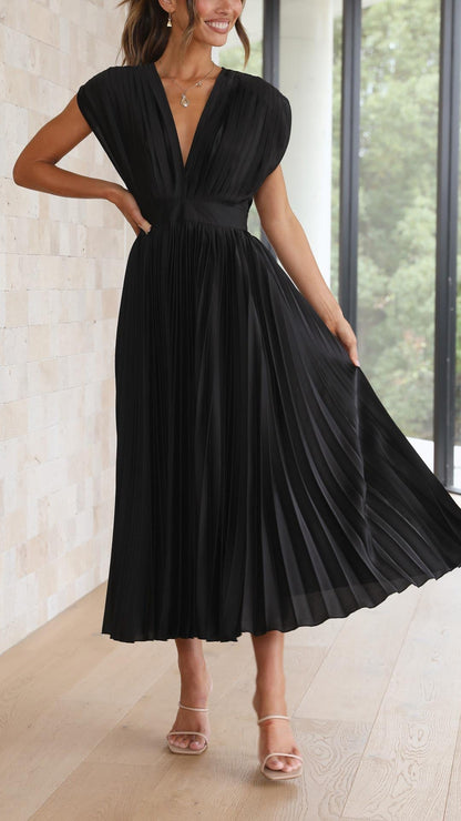 Martina  | Elegante vestido plisado
