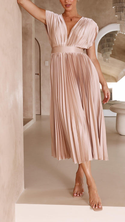 Martina  | Elegante vestido plisado
