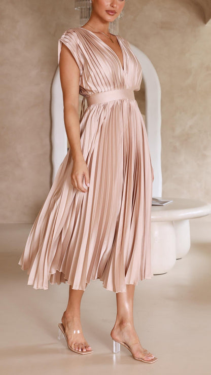 Martina  | Elegante vestido plisado