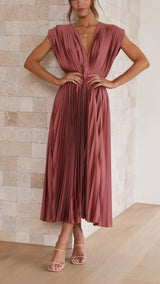 Martina  | Elegante vestido plisado
