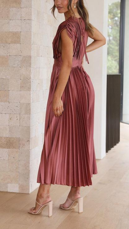 Martina  | Elegante vestido plisado