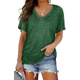 Elena | Camiseta suelta con escote en V