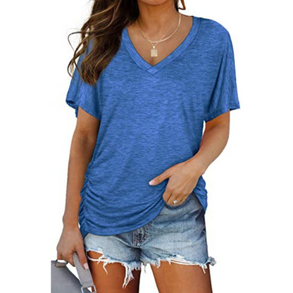 Elena | Camiseta suelta con escote en V