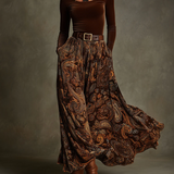 Inmaculada | Conjunto vintage y falda maxi