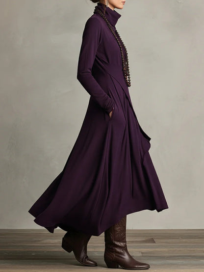 Sonia | Vestido Maxi de Cuello Alto