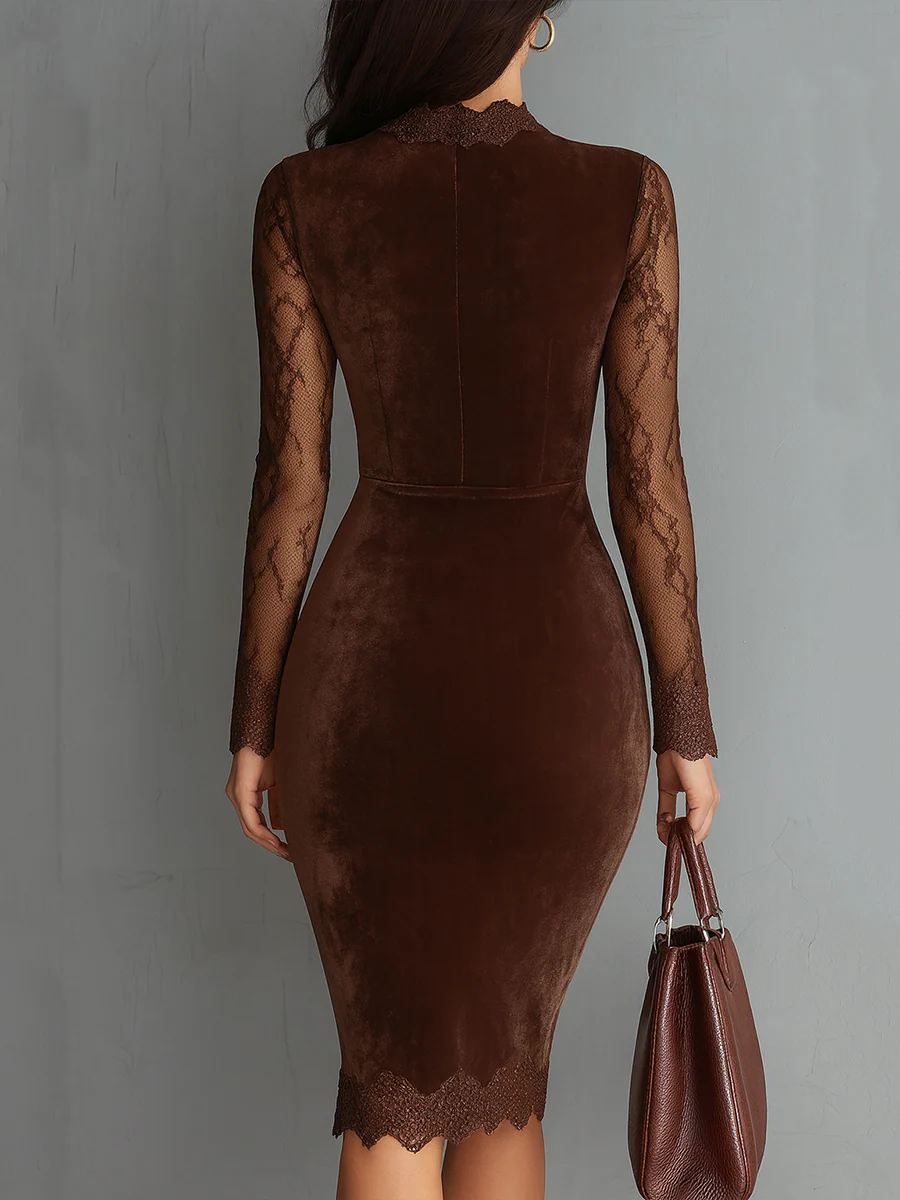 Yolanda | Vestido mini vintage de encaje