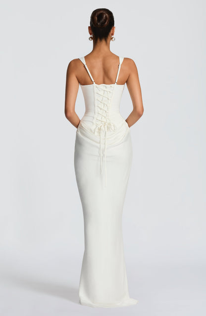 Irene | Vestido Maxi con Escote Cuadrado